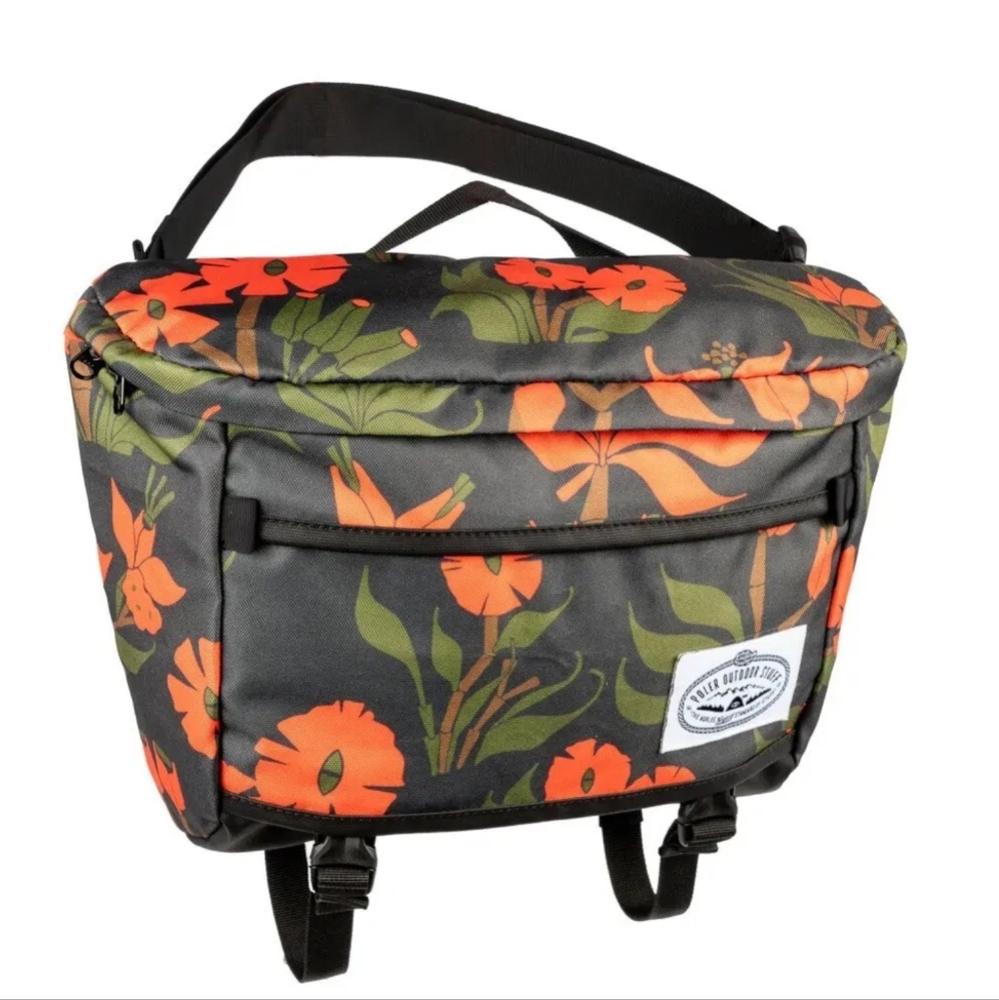 NWT POLER Archer Waist Bag Orchid Floral unisex